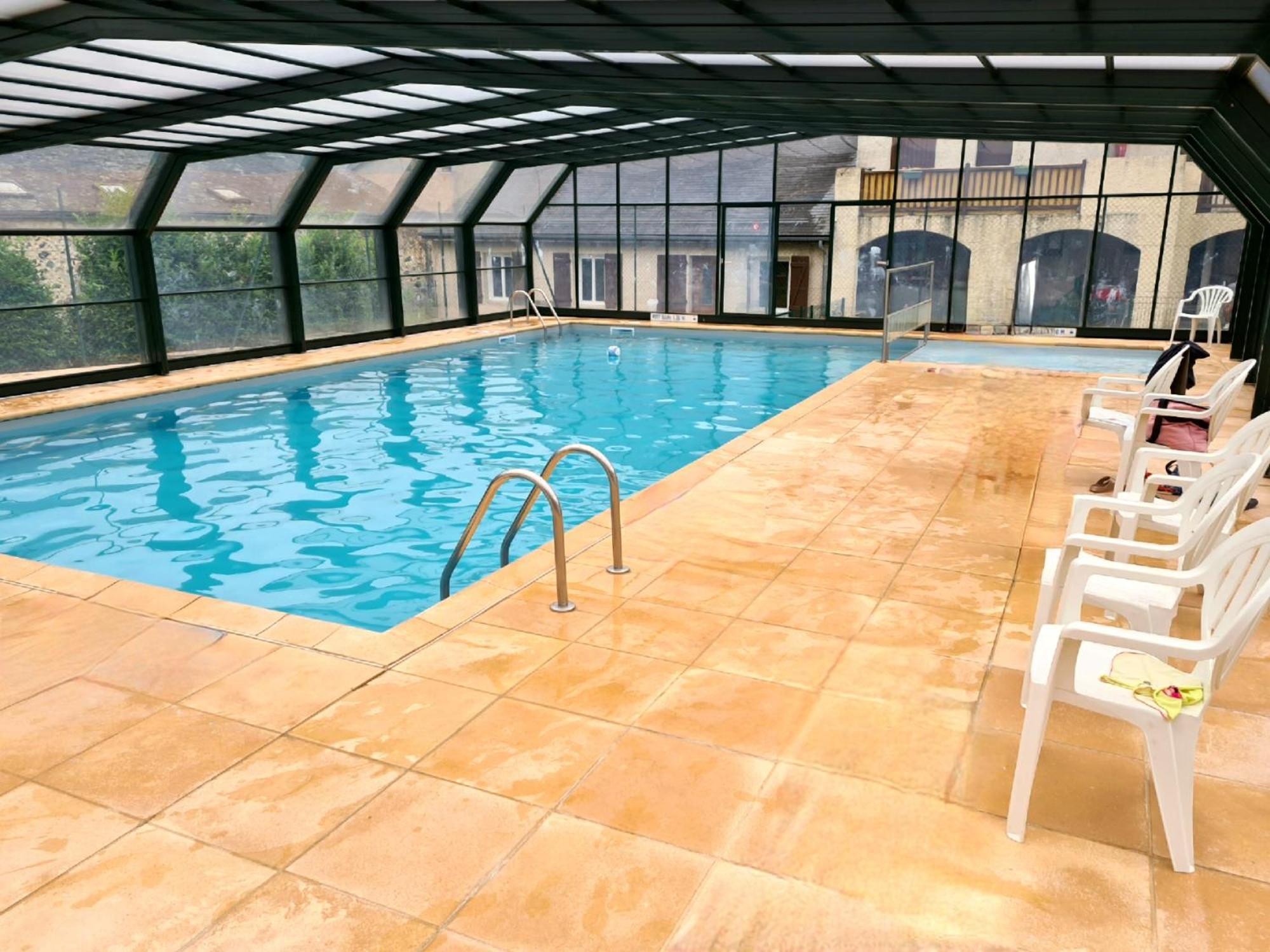 Escapade Montagne En Famille, Appartement Cosy Avec Piscine Couverte Bielle Dış mekan fotoğraf